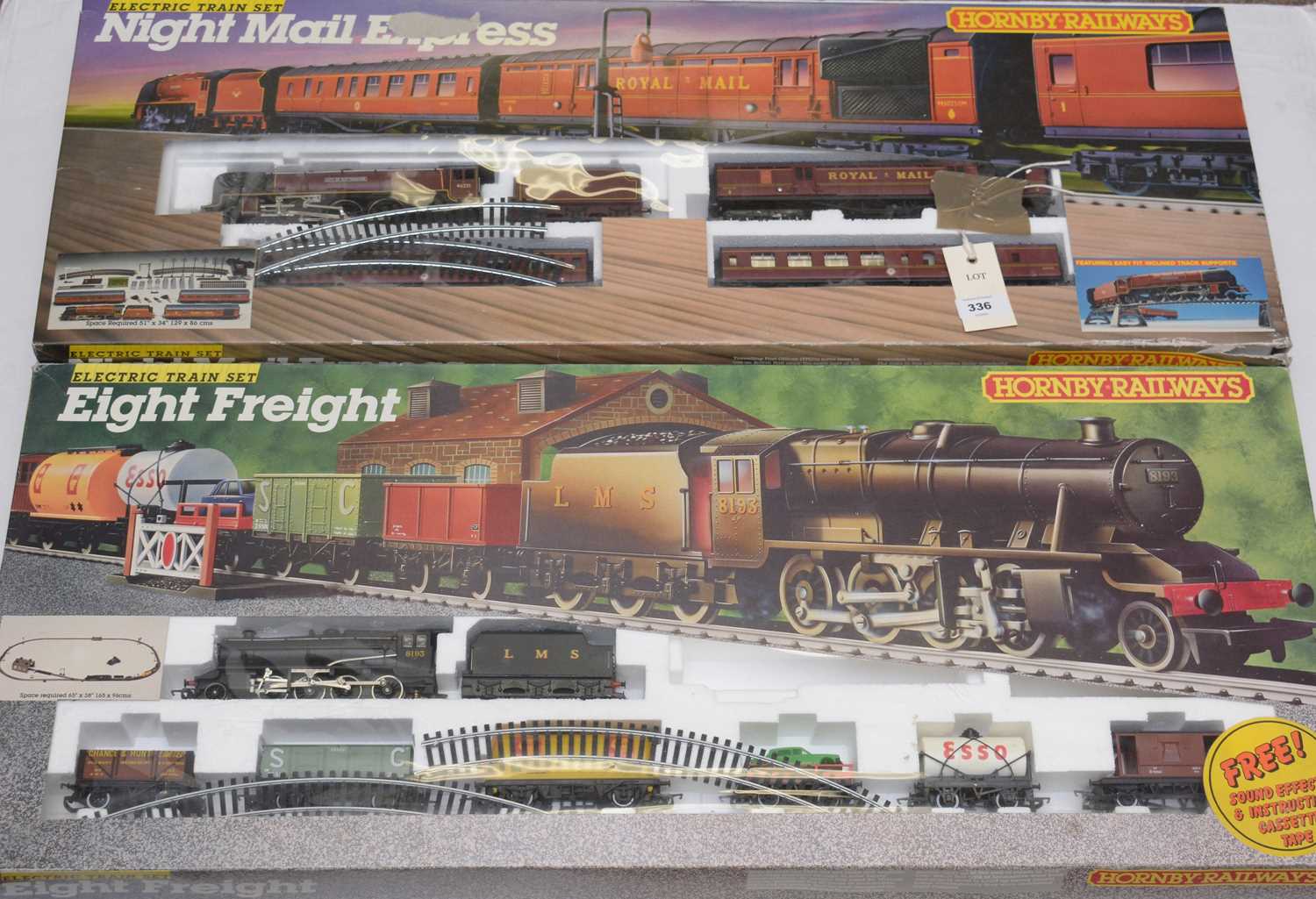 Lot 336 - Hornby Nightmail Express and another