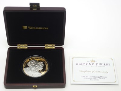 Lot 3 - A Diamond Jubilee of Her Majesty Queen Elizabeth II £10 gold proof 5oz coin