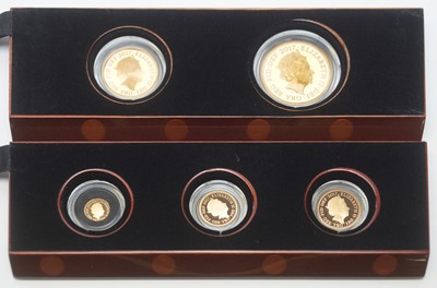 Lot 5 - The Sovereign 2017: a five coin proof set