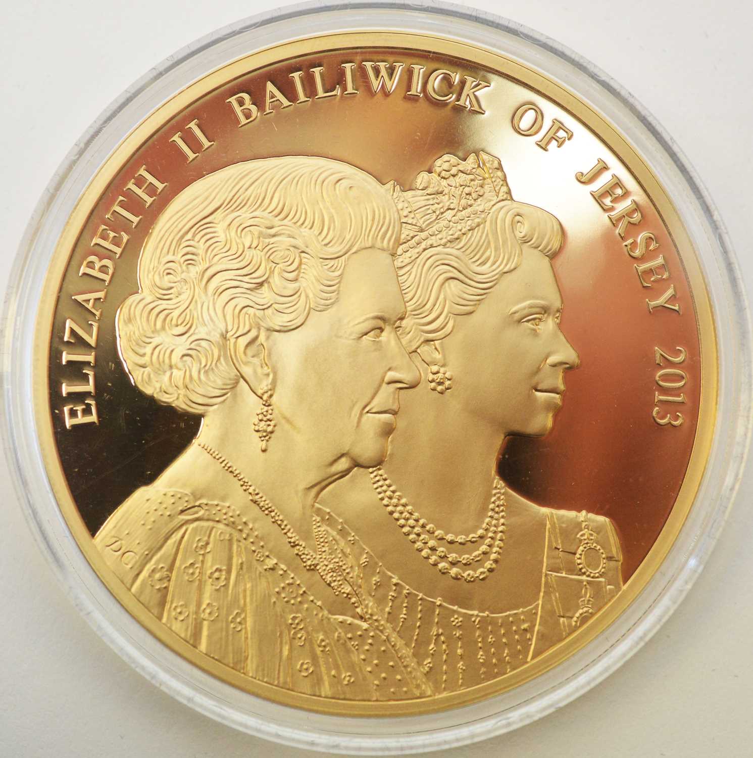 Lot 6 Coronation Jubilee £10 gold proof coin,