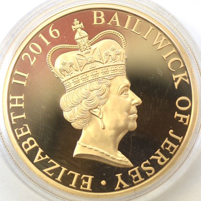 Lot 11 - A Queen Elizabeth II 90th Birthday £5 gold proof