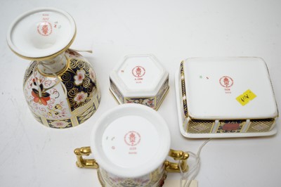 Lot 385 - Four items of Royal Crown Derby, various.
