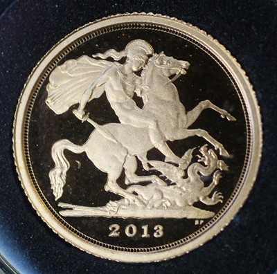 Lot 13 - The 2013 Sovereign Collection, issued by The Royal Mint