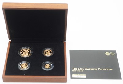 Lot 13 - The 2013 Sovereign Collection, issued by The Royal Mint