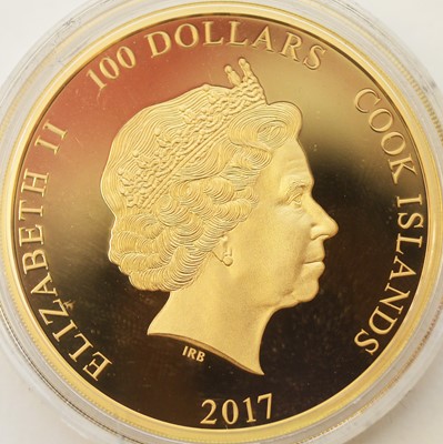 Lot 14 - Princess Diana 20th Anniversary gold $100 proof coin