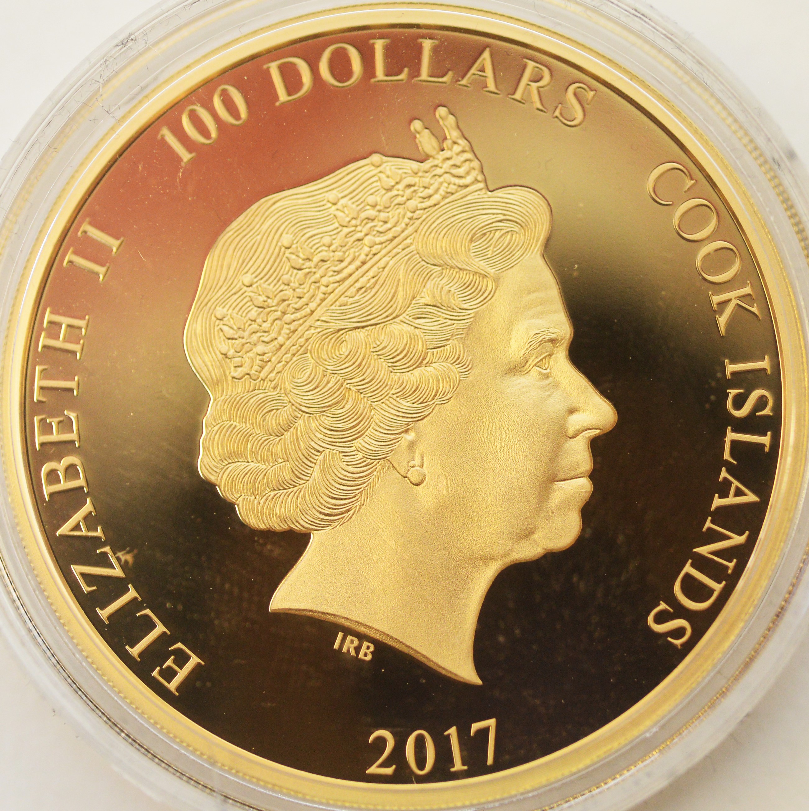 Lot 14 - Princess Diana 20th Anniversary gold $100