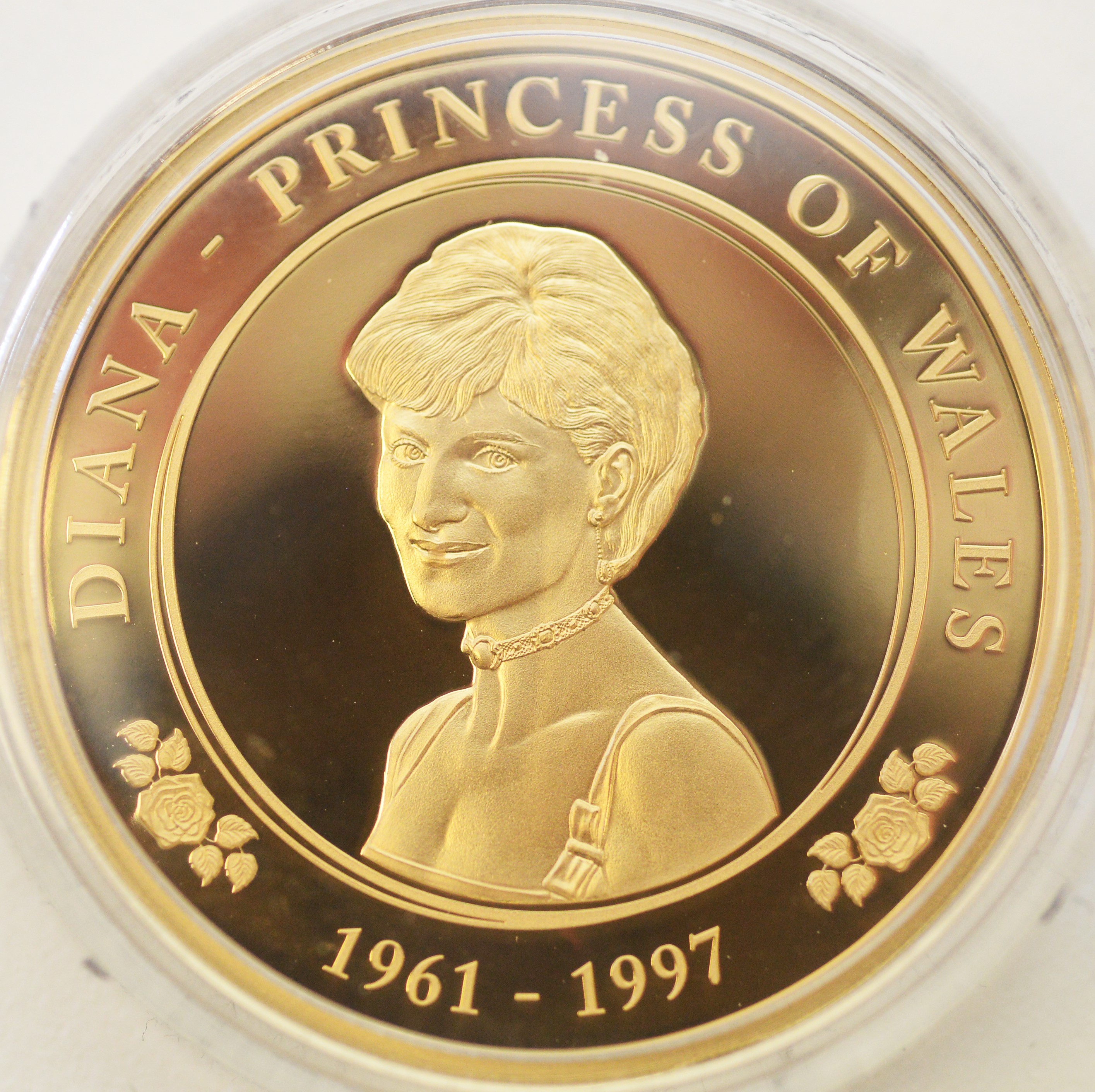 Princess Diana 20th Anniversary gold $100 proof coin