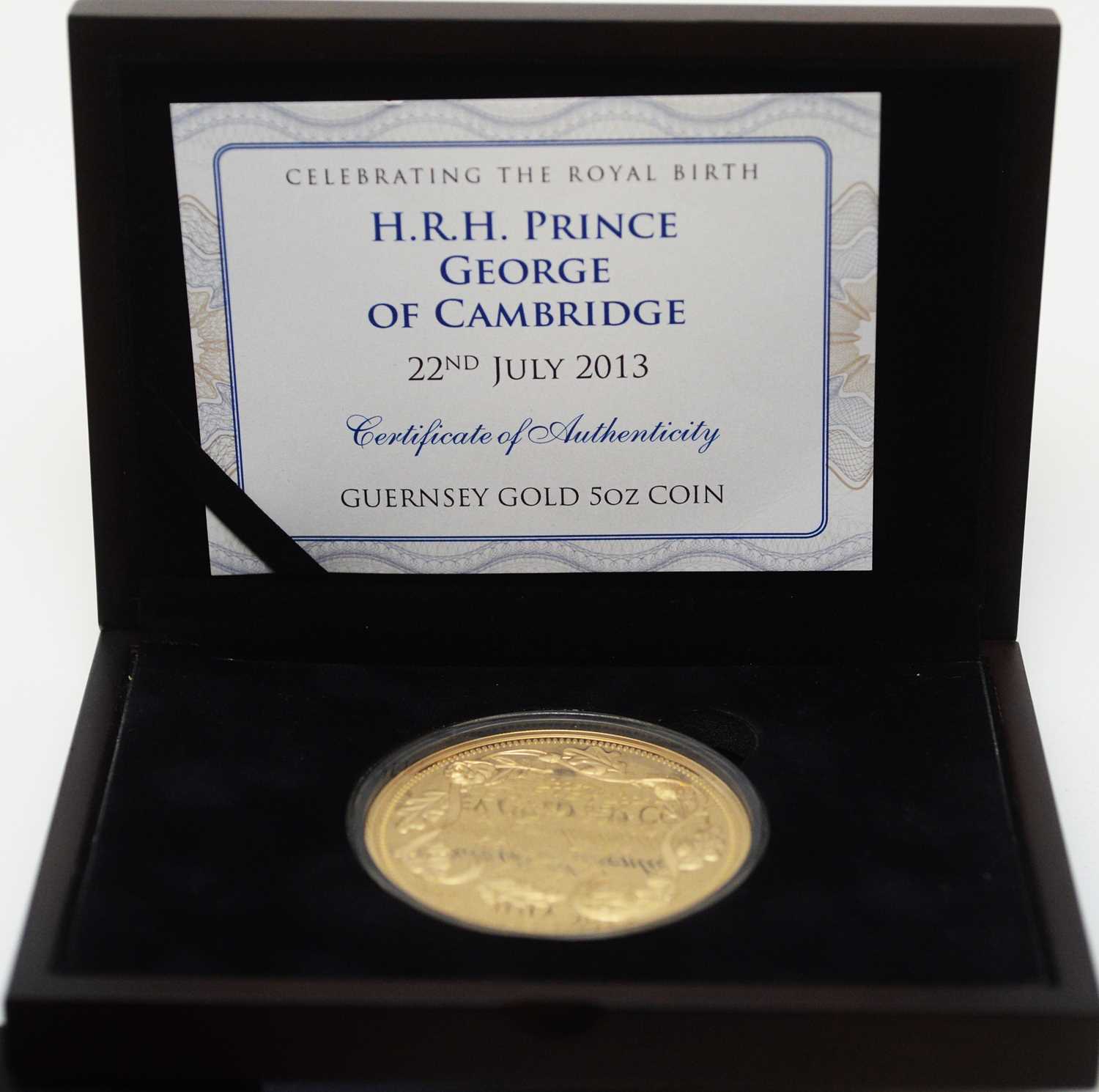 28 - The Royal Birth of H.R.H. Prince George of Cambridge 22nd July 2013 £10 gold coin