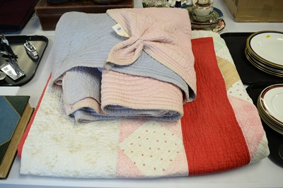 Lot 429 - Two Durham quilts.