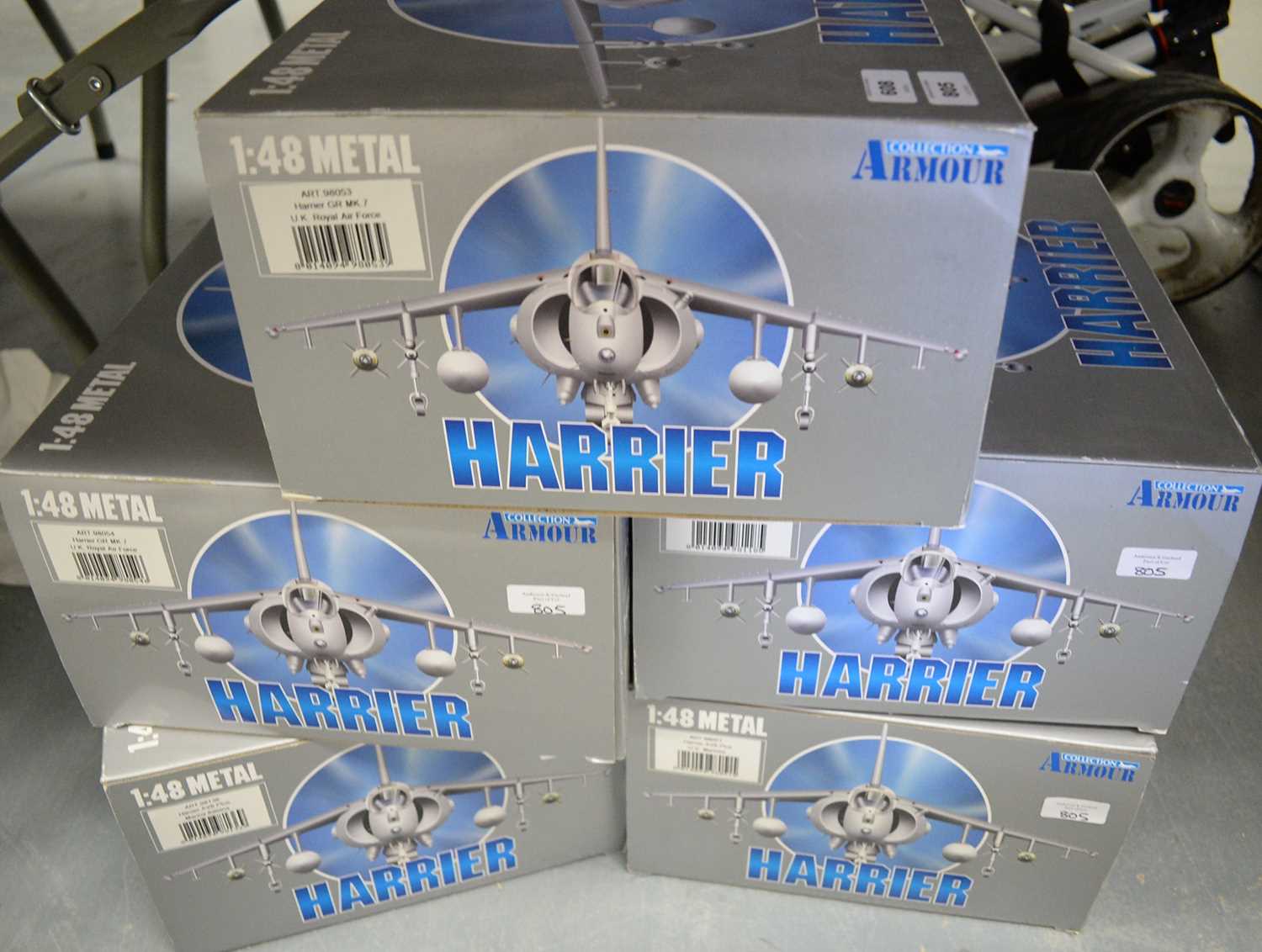 Lot 608 - Armour Collection 1:48 Scale metal diecast aeroplanes.
