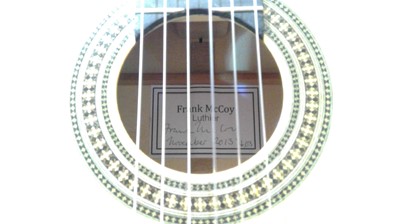 Lot 807 - Frank McCoy Classical Guitar