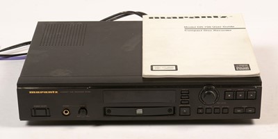 Lot 723 - A Marantz Model DR-700 compact disc recorder.