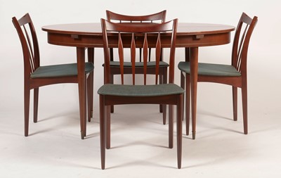 Lot 812 - Greaves & Thomas: a mahogany six-piece dining room suite.