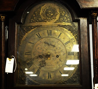 Lot 127 - 18th Century eight-day longcase clock.