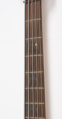 Lot 809 - H&S twin neck electric Bass guitar