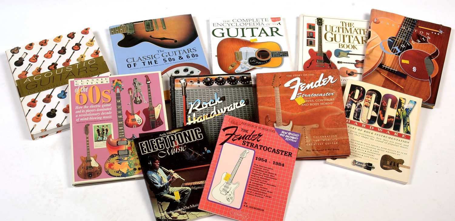 Lot 810 - 11 Guitar reference books