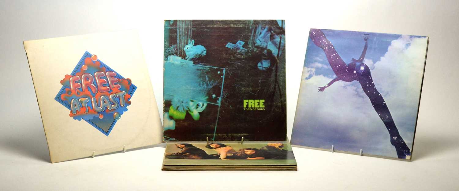 Lot 877 - Seven Free LPs