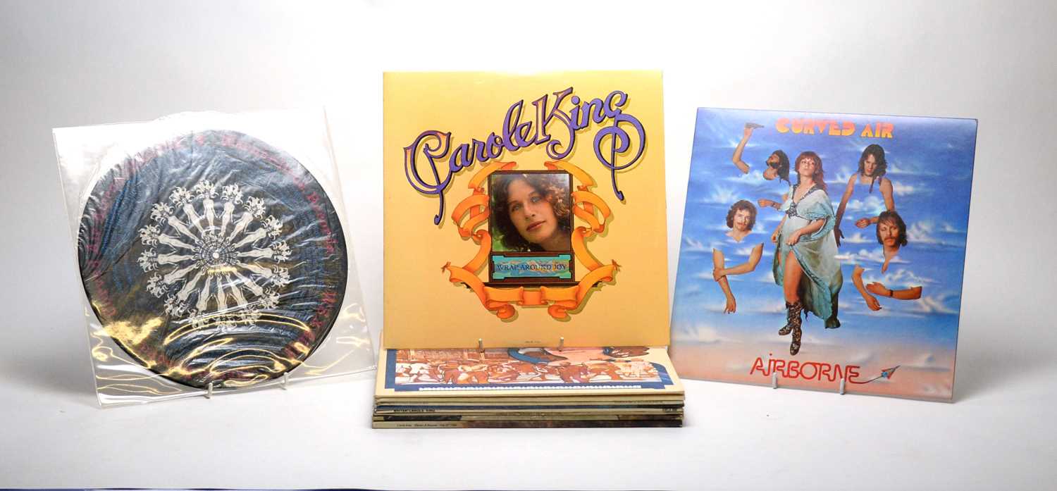Lot 899 - Curved Air and Carole King LPs