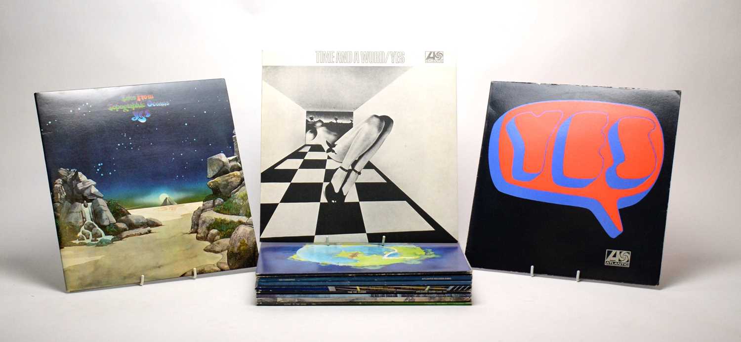 Lot 901 - 11 Yes LPs