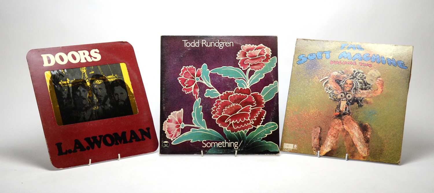 Lot 908 - Todd Rundgren, The Doors, and Soft Machine LPs