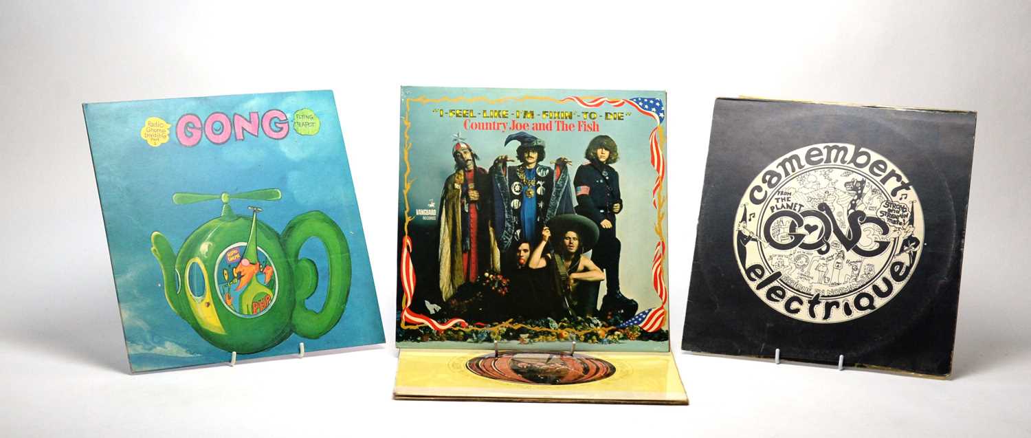 Lot 926 - Gong, Captain Beefheart and Country Joe LPs