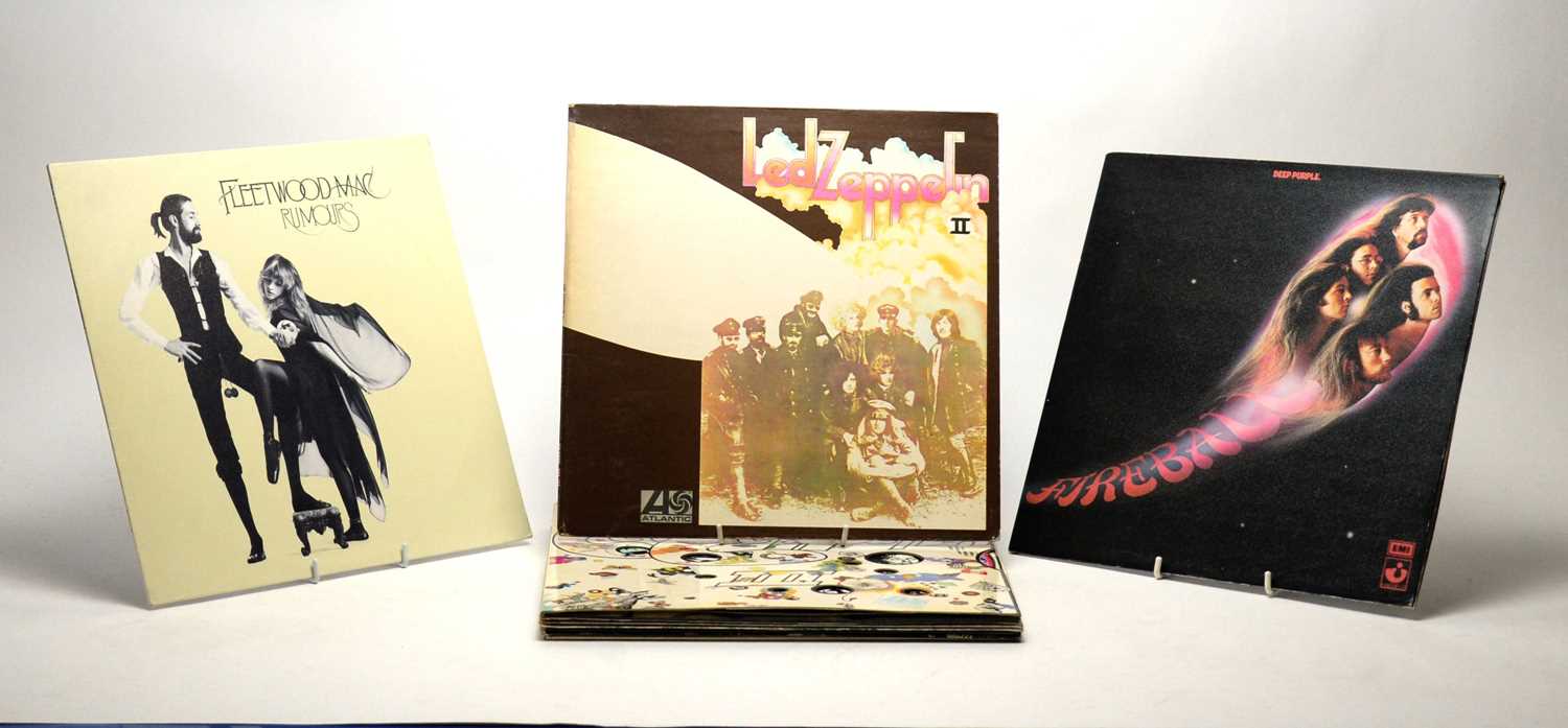 Lot 949 - Led Zeppelin, Deep Purple and Fleetwood Mac LPs