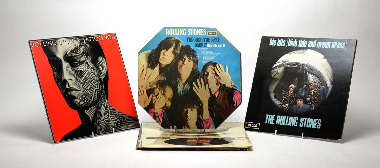 Lot 955 - 7 Rolling Stones LPs
