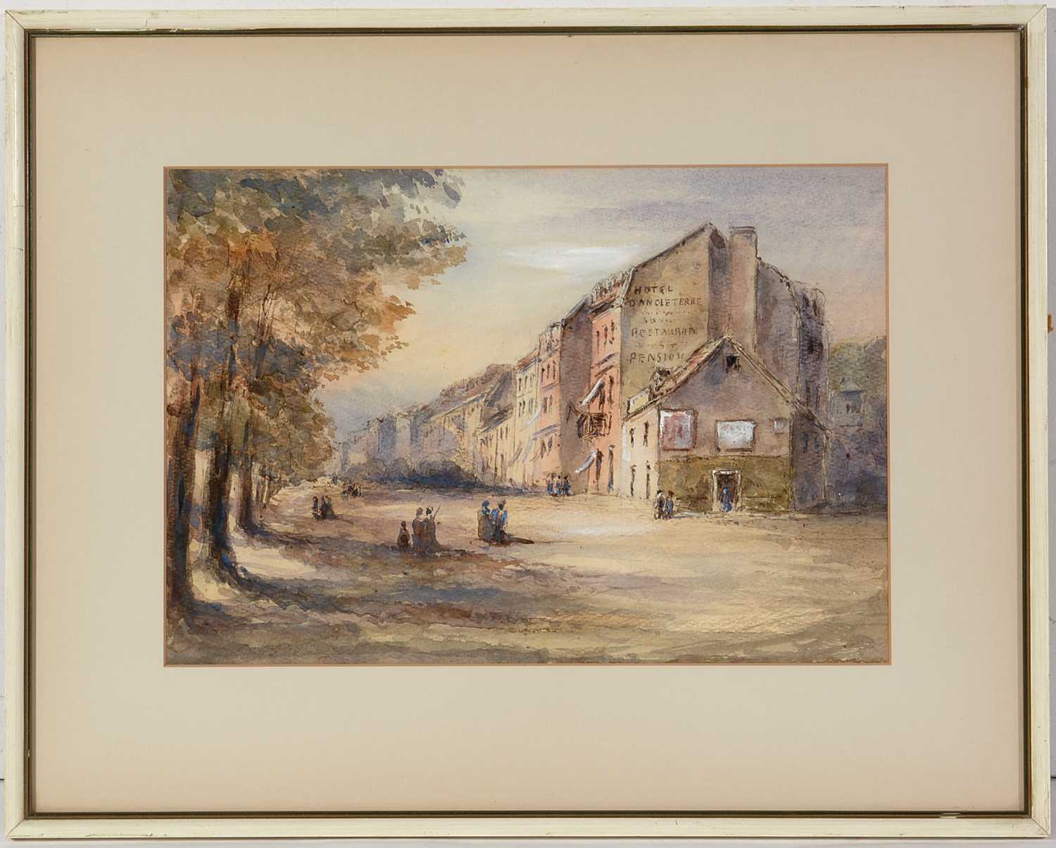 Lot 34 - Continental School, late 19th Century - Watercolour