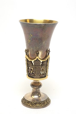 Lot 208 - Aurum silver Westminster Abbey goblet
