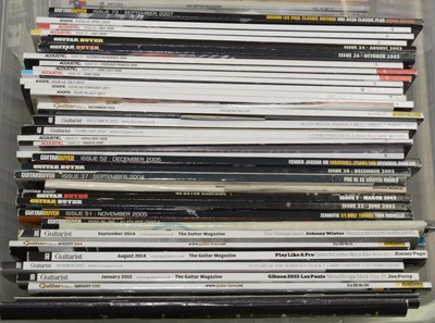 Lot 870 - A quantity of guitar magazines.