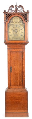 Lot 555 - Robert Dalgliesh, Falkirk: a 19th Century Scottish oak longcase clock