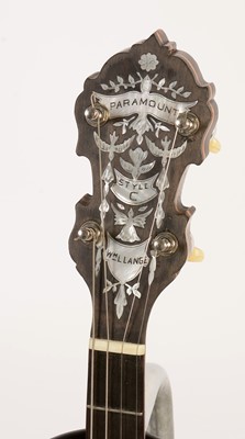 Lot 777 - Paramount Style C Tenor Plectrum Banjo