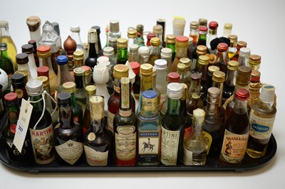 Lot 397 - Large collection of alcohol miniatures.