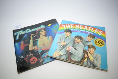 Lot 415 - The Beatles: An Illustrated Record; and The Concerts by Laurie Lewis; and others.