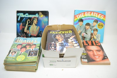 Lot 922 - The Beatles: An Illustrated Record; and The Concerts by Laurie Lewis; and others.