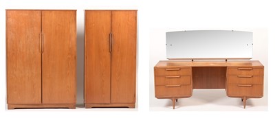 Lot 804 - Attributed to McIntosh of Kirkcaldy: a 1960's teak bedroom suite.