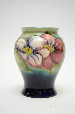 Lot 492 - William Moorcroft baluster vase.