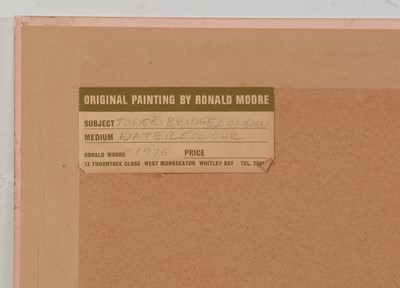 Lot 55 - Ronald Moore - watercolour
