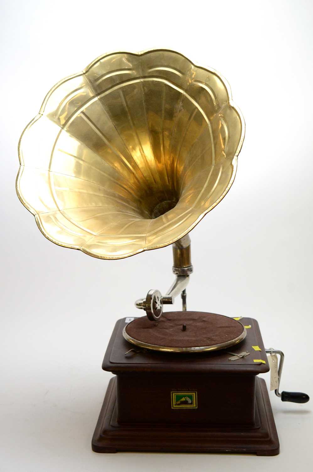 Lot 446 - HMV gramophone.