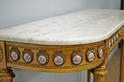 Lot 2 - A 20th Century Louis XVI style console table