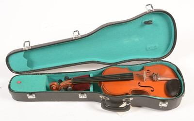 Lot 764 - A Chinese student violin cased