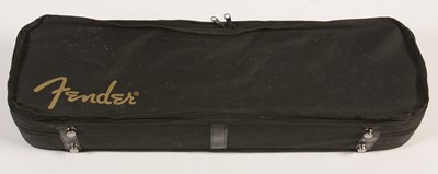 Lot 765 - Fender electric violin cased with bow