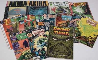 Lot 1515 - Akira, Swamp Thing and other comics.