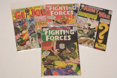 Lot 1395 - Our Army At War; and other comics.