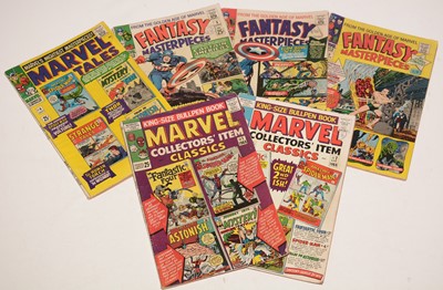 Lot 1413 - Marvel Collectors' Item Classics; and other comics.