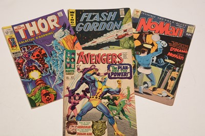 Lot 1421 - The Mighty Thor, The Avengers, and other comics.