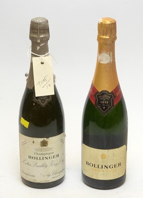 Lot 2 - Bollinger Special Cuvee; and Bollinger Extra Quality Very Dry.