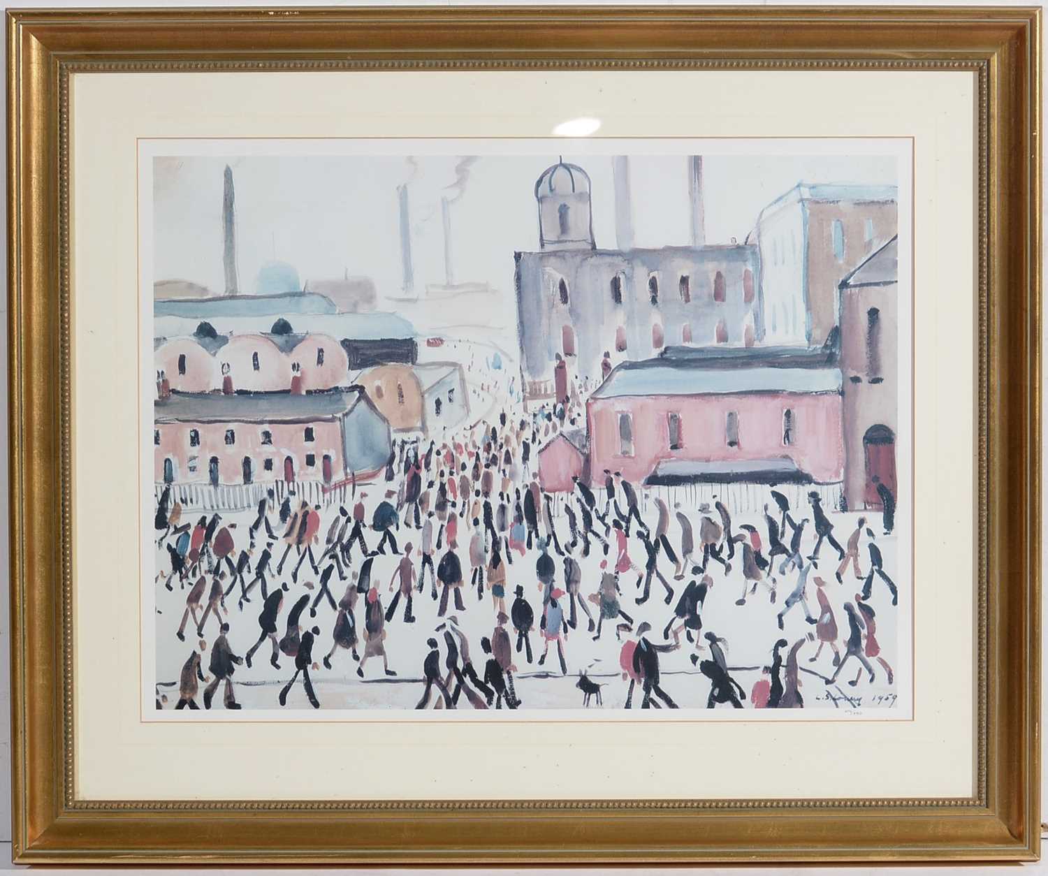Lot 912 - After Lawrence Stephen Lowry - giclee print