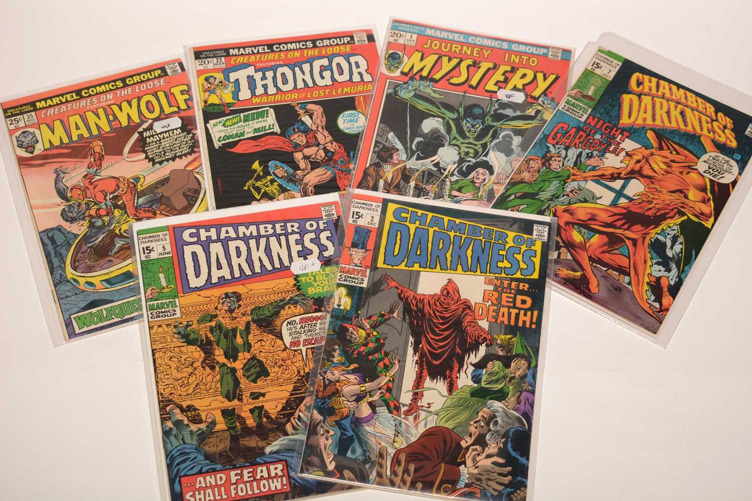 Lot 1278 - Chamber of Darkness; and other comics.
