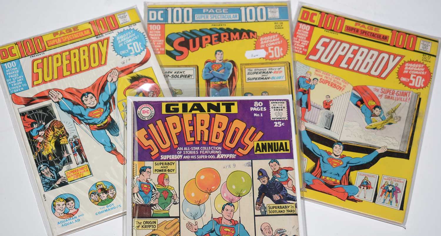 Lot 1146 - Superboy 80-Page Giant Annual, and others.